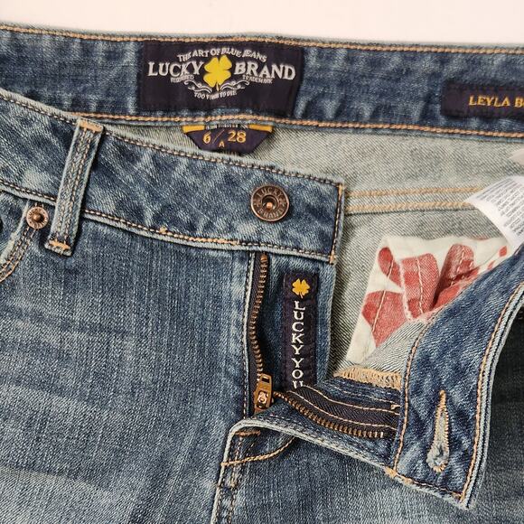Lucky Brand Jeans Leyla Boot Cut Jeans sz 6/28 - Picture 4 of 8